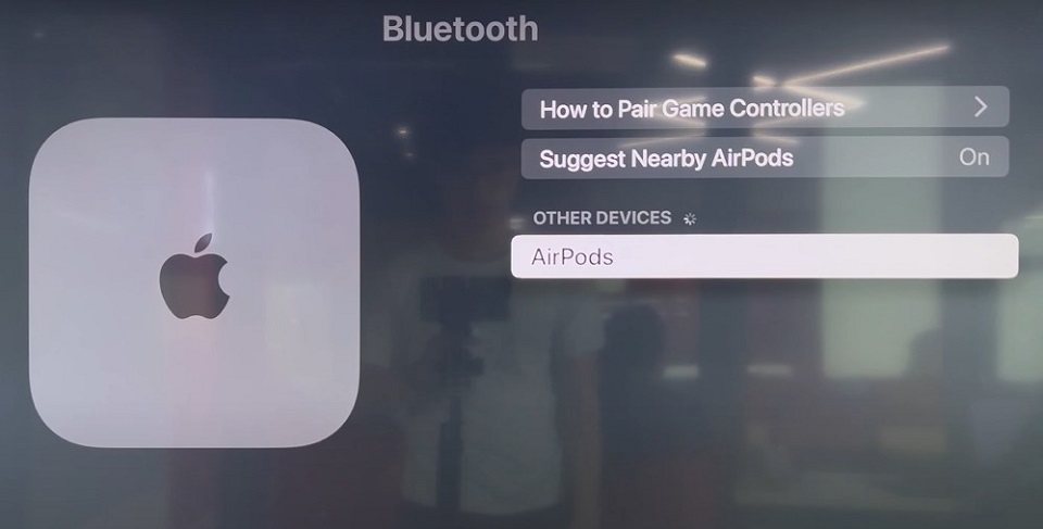 Can airpods connect online to lg smart tv